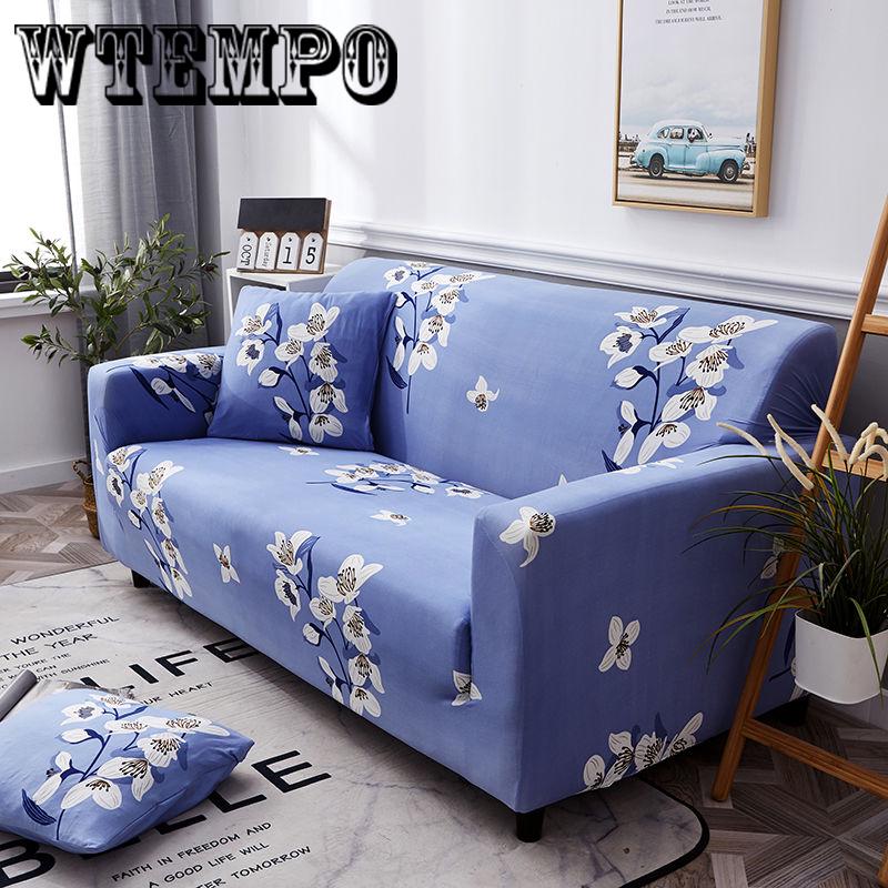 1/2/3/4 Seater All-inclusive Slip-resistant Elastic Sofa Cover Stretch Slipcover Protector Couch