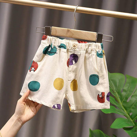 Boys Shorts Kids Shorts Girls Children Summer Beach Loose Shorts Casual Pants Cotton & Linen Comfortable