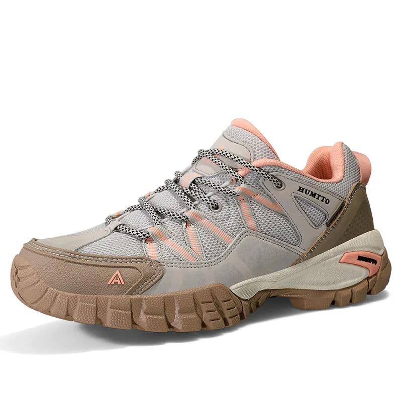Outdoor Hiking Shoes Women's Lightweight Sports Hiking Shoes Non-slip Waterproof Wear-resistant Large Size Sports Shoes
