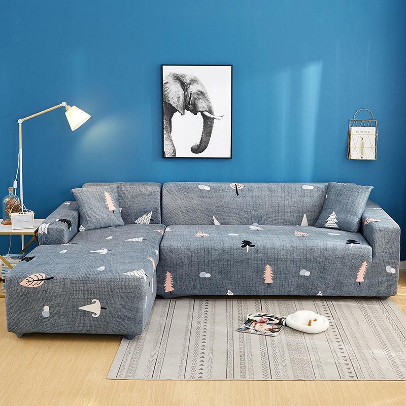 Stretch Sofa Cover Slipcovers Elastic All-inclusive Couch Case Family Sofa Combination Sofa Cover Different Shapes