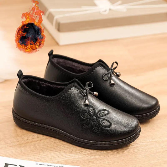 Non-slip Mother Shoes Winter Women's Cotton Shoes Plus Velvet Thick Women's Snow Boots Waterproof