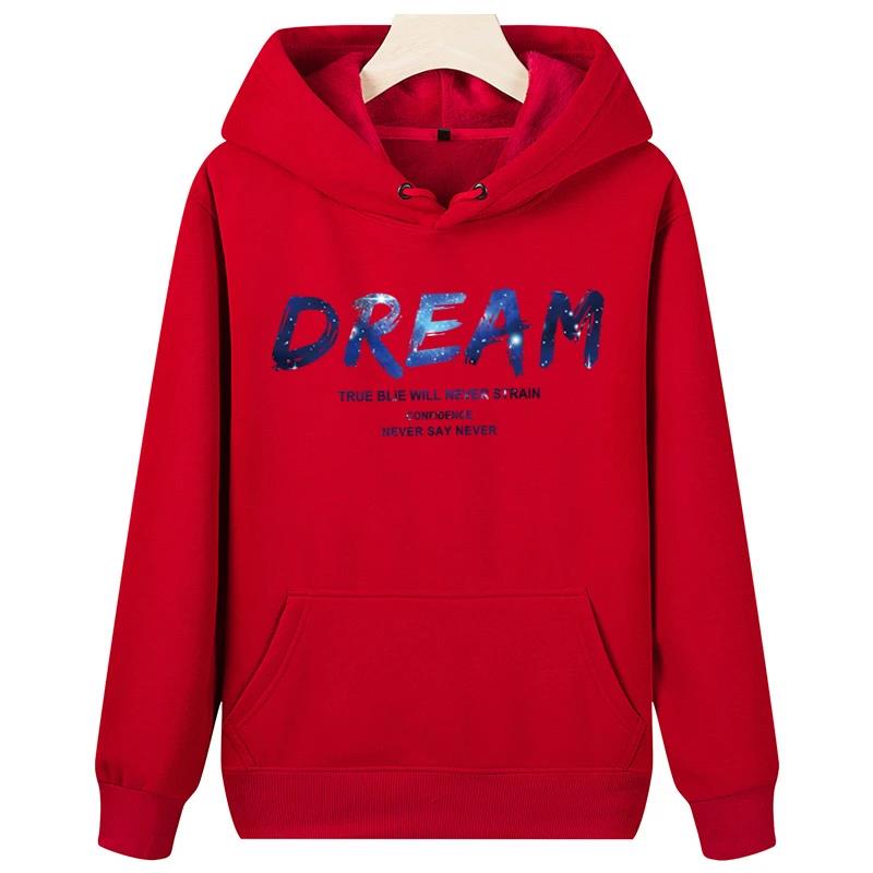 Pure Cotton Sweater Hooded Pullover Hoodie Men and Women The Same Style Couple Trend Top Coat Loose