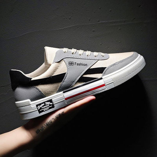 Camouflage casual flat men's shoes Sports wild shoes Boys Board shoes Leisure Sneakers fitness