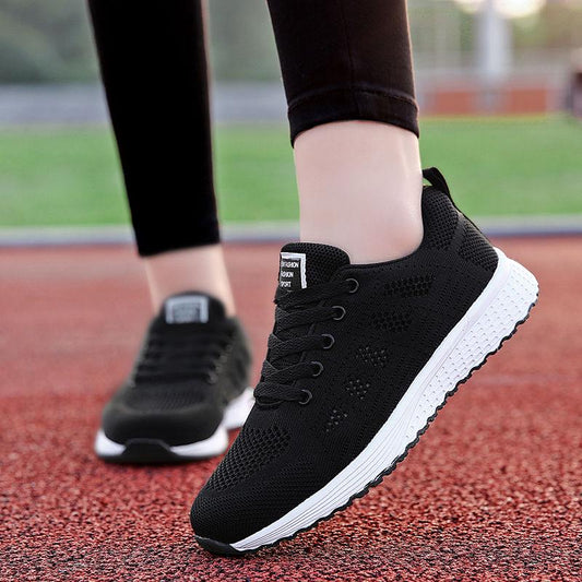 2020 Mesh Light Sneakers Women Shoes Knited Spring Summer Breathable Running Shoes for Women