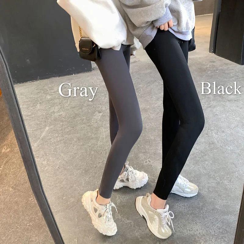 Women's S Thin Leggings Hip Lift Barbie Pants Spring and Autumn Outer Wear Tights High Waist Slimming Pressure Stovepipe Yoga Shark Pants