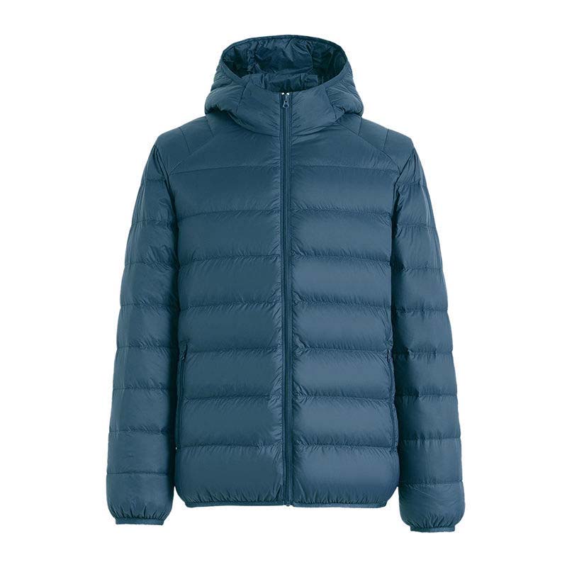 Winter Padded Jacket Mens Brand Thin Duck Down Collar Casual Warm Coats Outerwear Parka Jackets Down Jackets