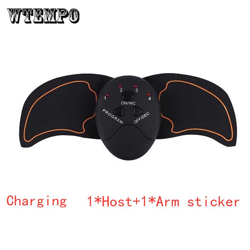 Belt Sticker Abs Training Massage Gear Pads Gel Patch Sheets EMS Wireless Muscle Stimulator Trainer