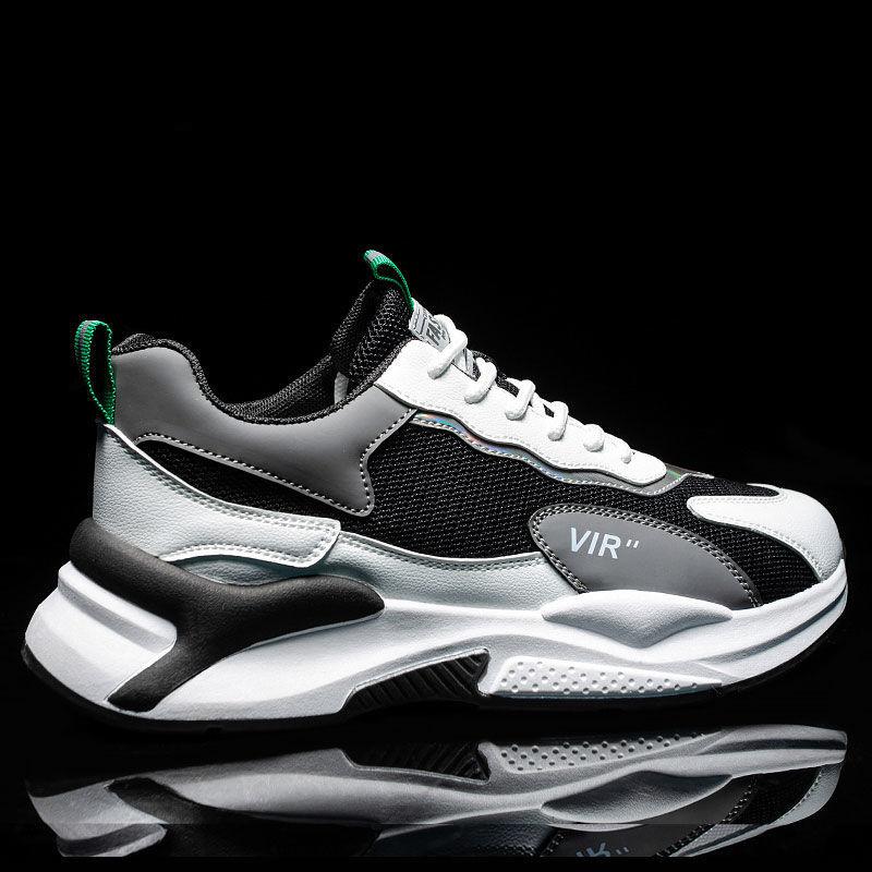 Fall Trend Men's Shoes Breathable Mesh Sneakers All-match Non-slip Men's Casual Old Fashion Shoes