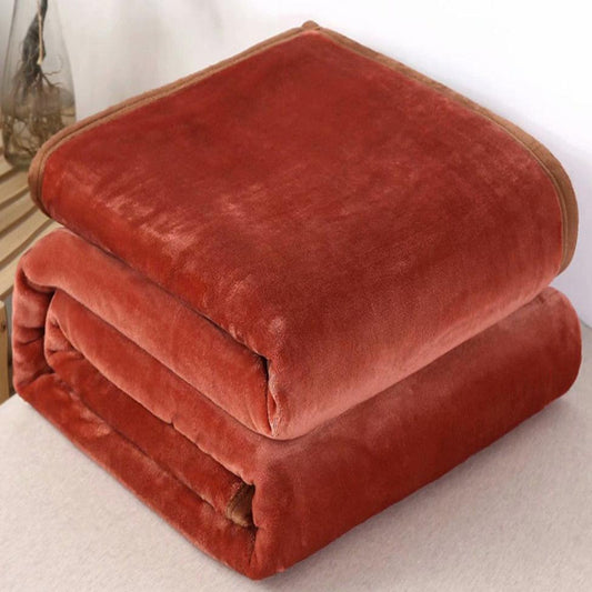 Home Textile Flannel Weighted Blanket Super Warm Soft Solid Blankets 70x100/100x140/120x200/150x200/180x200/200x230cm