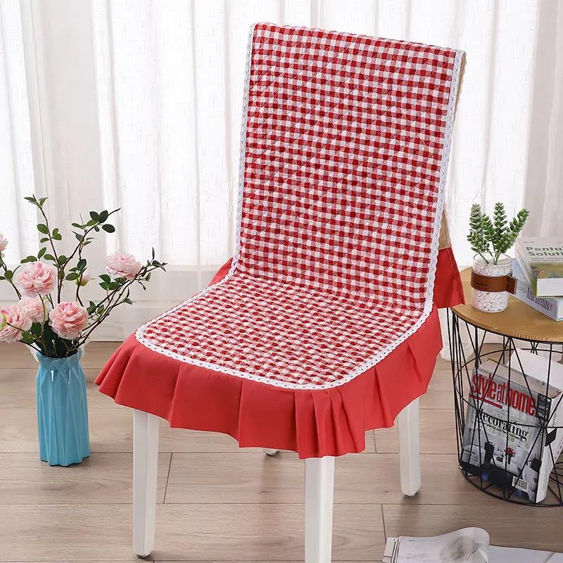 Home Chair Cover Universal Stool Cover Fabric Printing Home Dining Seat Cover