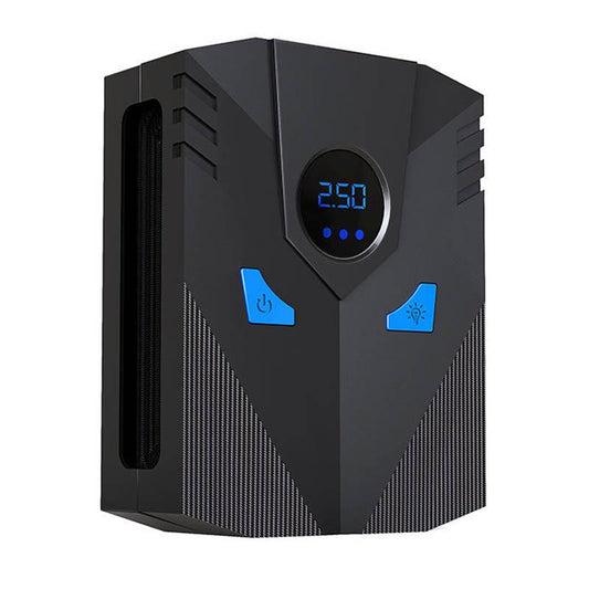 Car Tire Inflator Fast and Portable Car Tire High-pressure Air Pump with Data Display Small Electric High-power with LED Light Inflating Tool