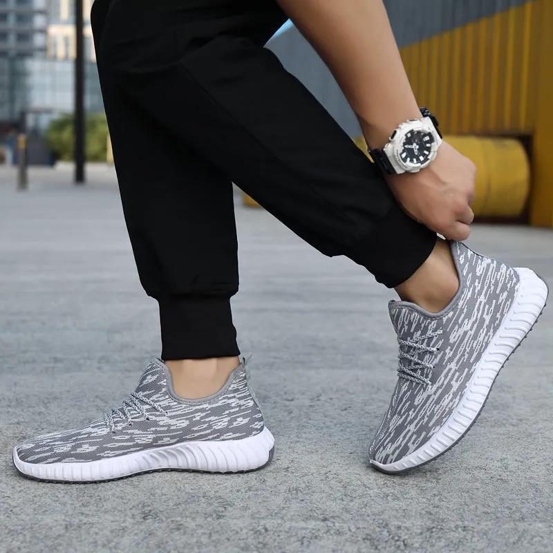 All-match Running Shoes Sneakers Men's Spring and Autumn Non-slip Breathable Thin Mesh Men's Shoes