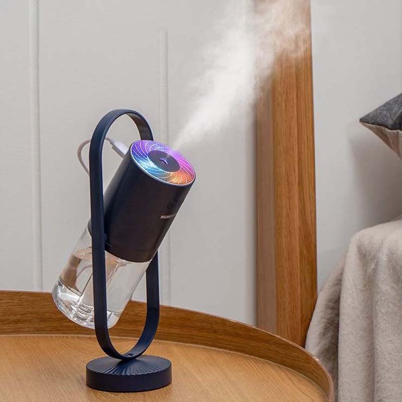 Negative Ion Mini Humidifier Home Moisturizing Skin Spray Air Purification Antibacterial Dust Removal Noise