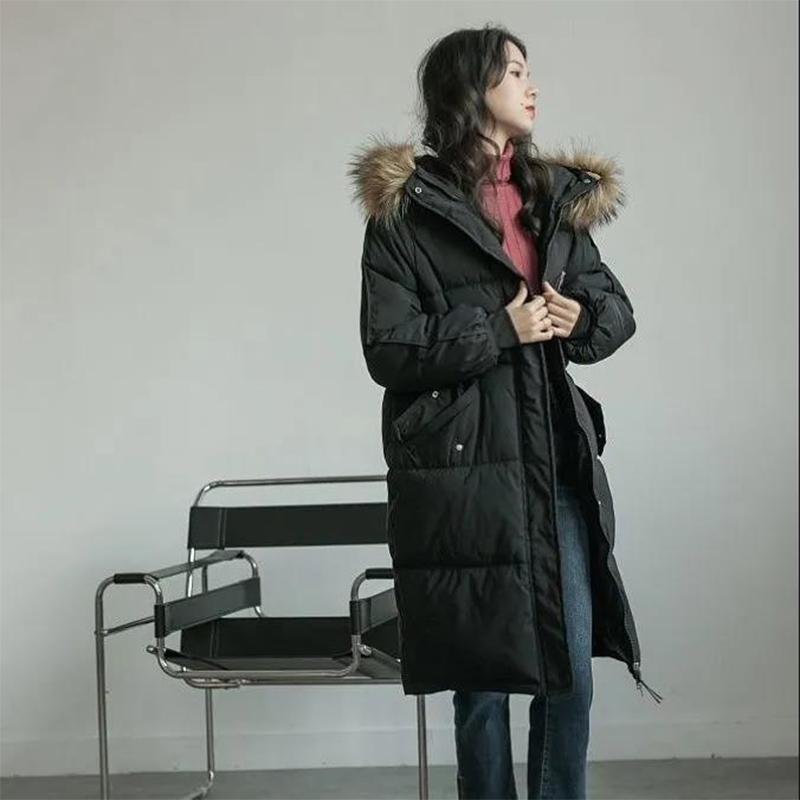 Large Size Cotton-padded Jacket Women's Mid-length Korean Down Padded Jacket Thick Loose Padded Jacket