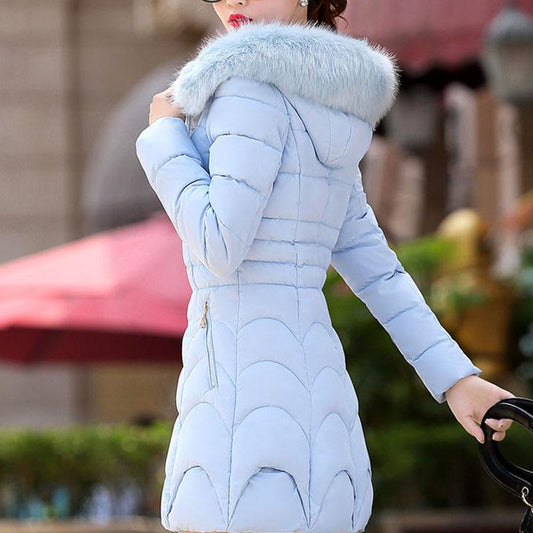Fake Fur Parkas Women Down Jacket Winter Jacket Women Thick Snow Wear Winter Coat Lady Clothing Female Jackets Parkas