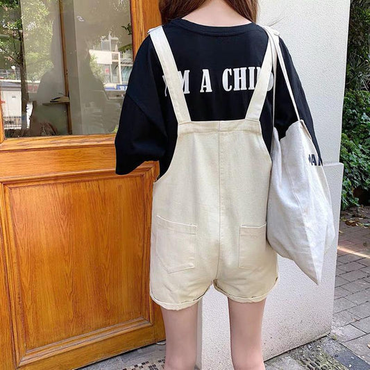 WTEMPO Woman Jeans Long Romper Summer Denim Jumpsuit Pants Zipper Pockets Sleeveless Adjusted Overalls Jeans Trousers