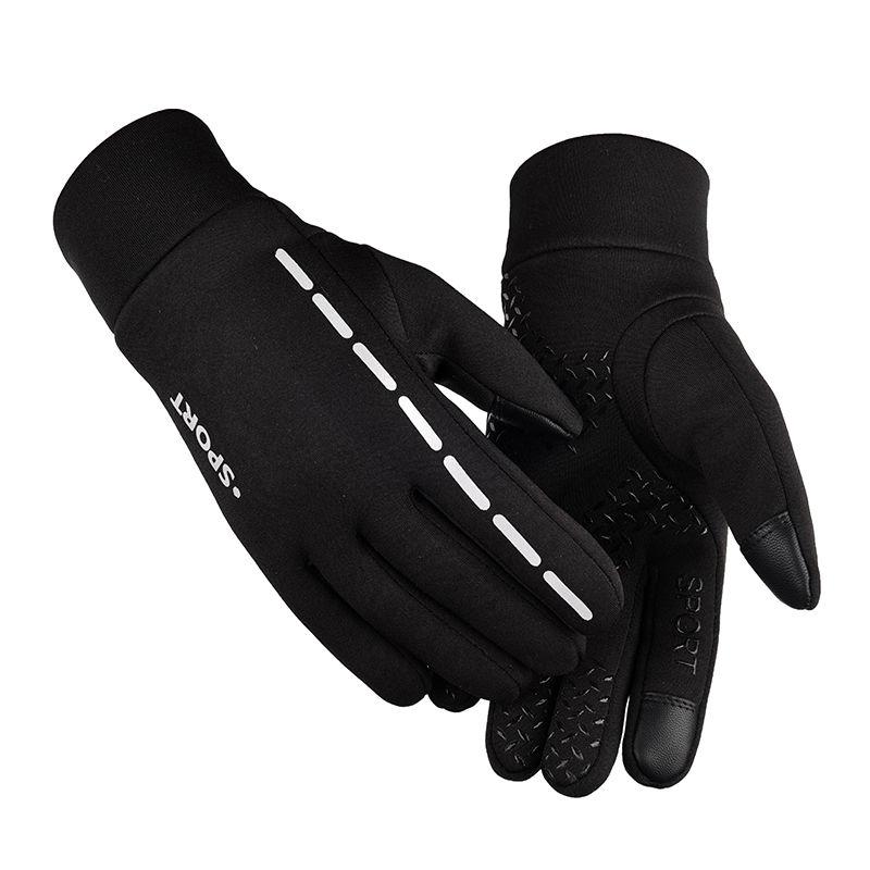 Unisex Touch Screen Four Seasons Warmth Bicycle Skiing Outdoor Camping Hiking Mountaineering Motorcycle Gloves Sports Full Finger