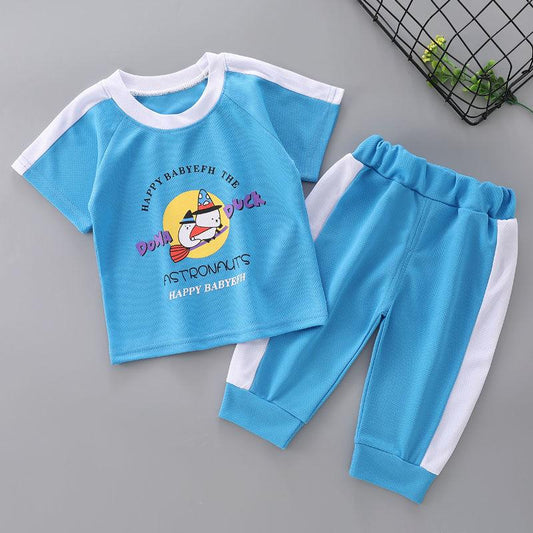 Summer Children's Set Baby Short Sleeve 2-piece Clothes Boy's Clothing Set Baby Toddler Clothing for Boy