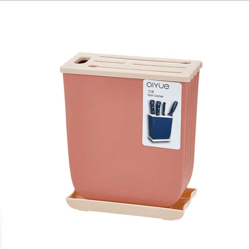 Household Cutter Bucket Storage Frame Kitchen Supplies Multi-function Tool Shelf