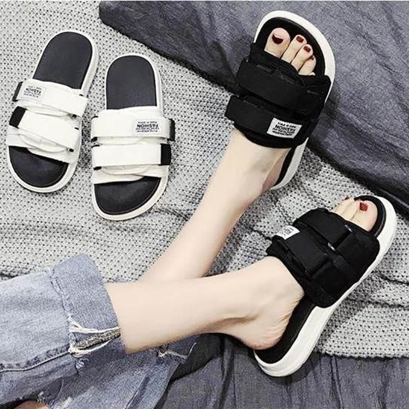 Men's Sandals Summer Casual Soft-soled Slippers Couple Beach Shoes Wear Student Slipper Men's Slippers