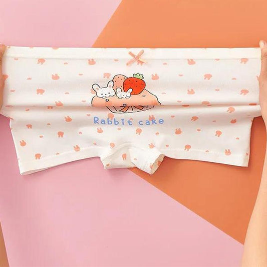 4pc/Lot Cotton Girls Underwear Chirdren Briefs Girls Panties Kids Underwear 2-14 Years