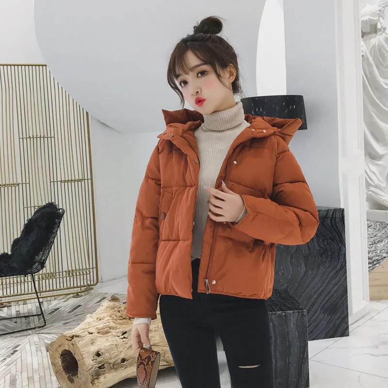 Women's Short Padded Coat Loose Bread Coat Winter Coat Thick Coat Student Trend