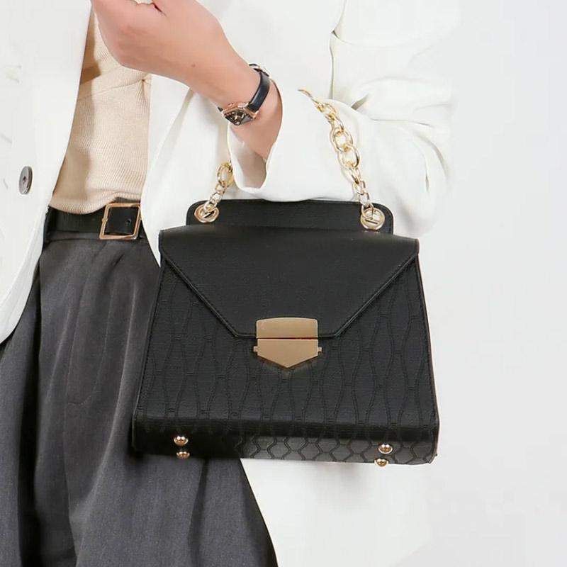 Ladies Bag Fashion All-match Large-capacity Hand-held One-shoulder Diagonal Small Square Bag