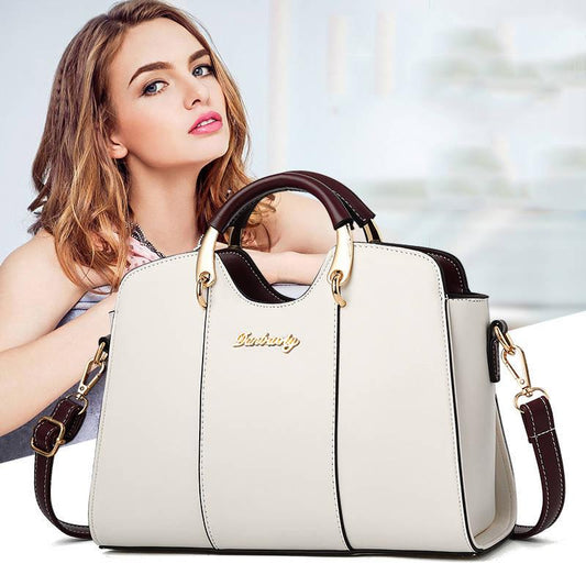 Female Bag Leather Fashionable Shoulder Hand Female Bag Euramerican Style Atmosphere Lady Bag