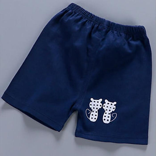 Children's Pants Summer Girls and Boys Casual Shorts Thin Print Animal Solid Color Korean Style Beach Pants