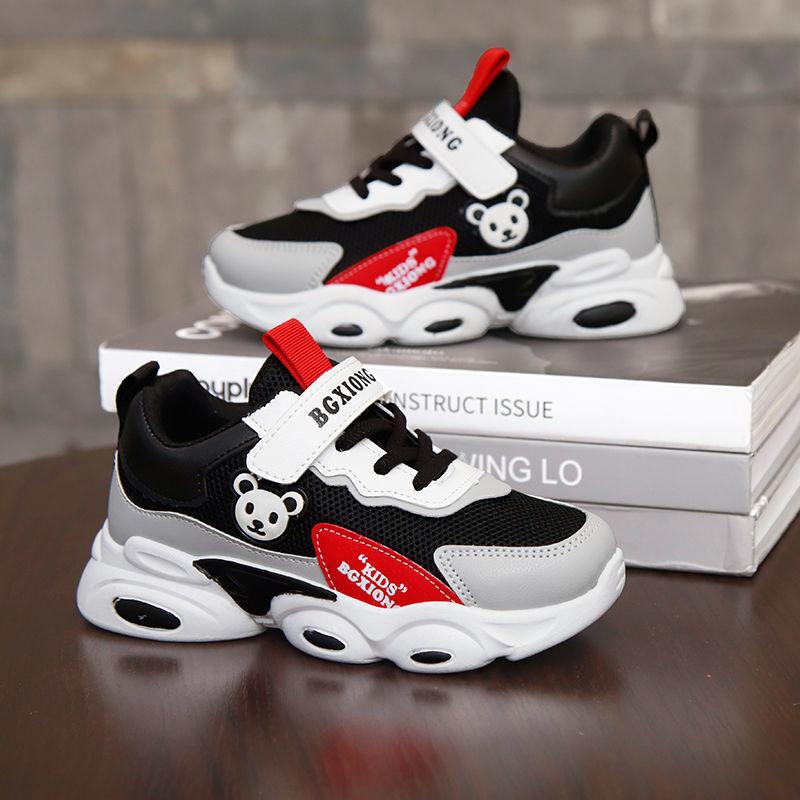 Spring Children's Sports Shoes Boys Breathable Net Shoes School Girls Shoes Sneakers