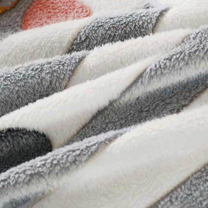 Double-sided Plus Fleece Blanket Sheets To Keep The Bed Warm In Winter Fluffy Coral Fleece Blanket Sofa Blanket Summer Air Conditioning Quilt