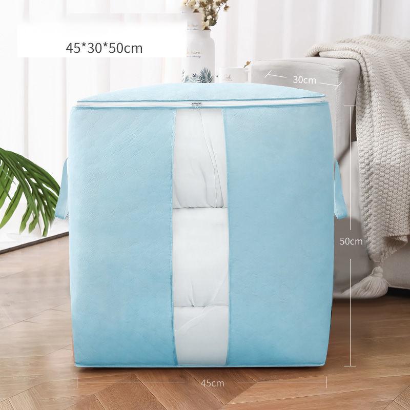 Large Capacity Non Woven Zipper Clothes Organizer Storage Bag Lightweight Waterproof Large Capacity Dustproof Storage Bag