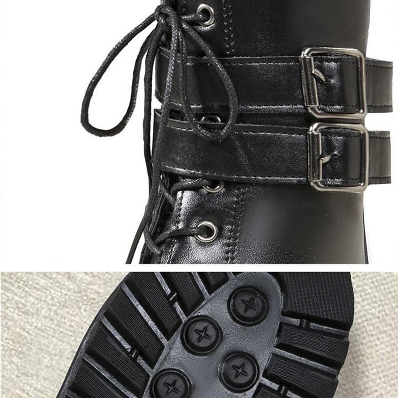Martin Boots Skinny Women's Martin Boots Women's Korean Style British Style Martin Boots