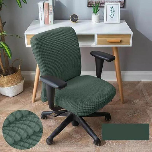 Office Computer Swivel Chair Cover Office Seat Cushion Elastic Chair Cover