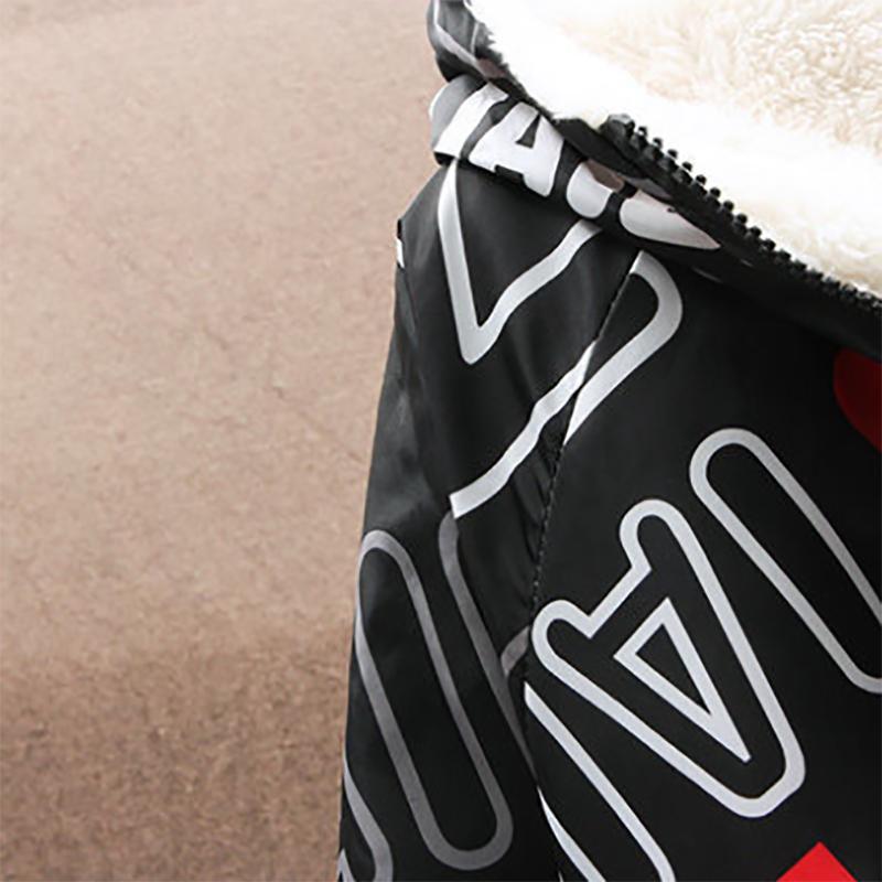 Mens Winter Plus Velvet Thick Warm Men's Jackets Trend Camouflage Jacket Youth Hooded Jackets