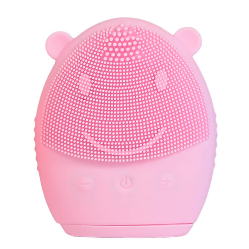 Facial Cleansing Device Cleaner Rechargeable Wash Brush Silicone Electric Remove Blackhead Ladies