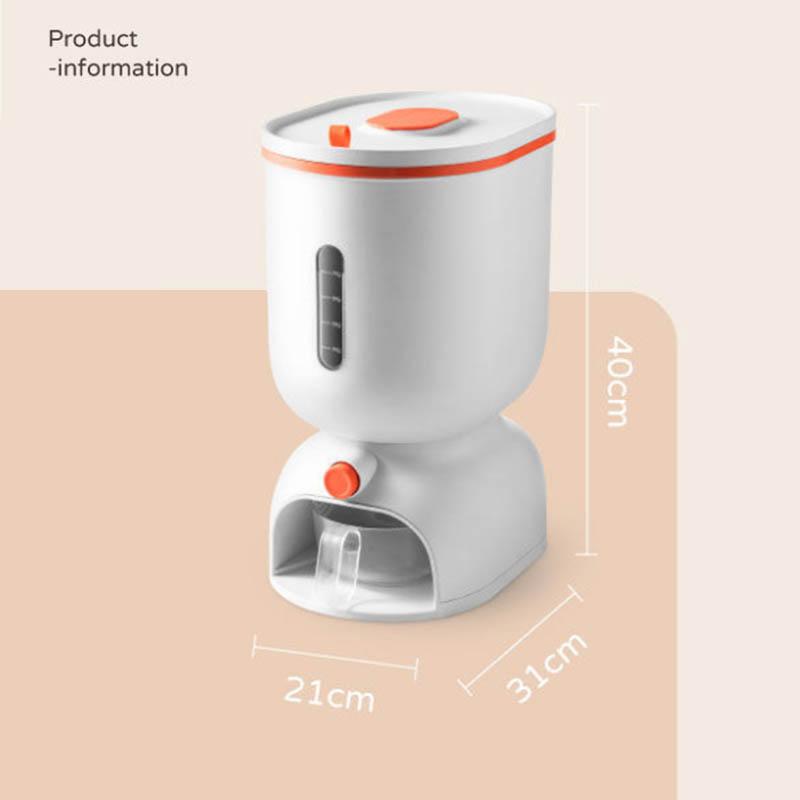 Household Anti-sealing Moisture-proof Multi-function Rice Cylinder Food Grade Storage Rice Can Kitchen Thick Thick Capacity Storage Bucket