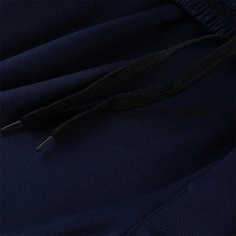 Sports Suit Men's Quick-drying Running Suit Two-piece Football Training Suit Summer Fitness Breathable Loose Short-sleeved Short