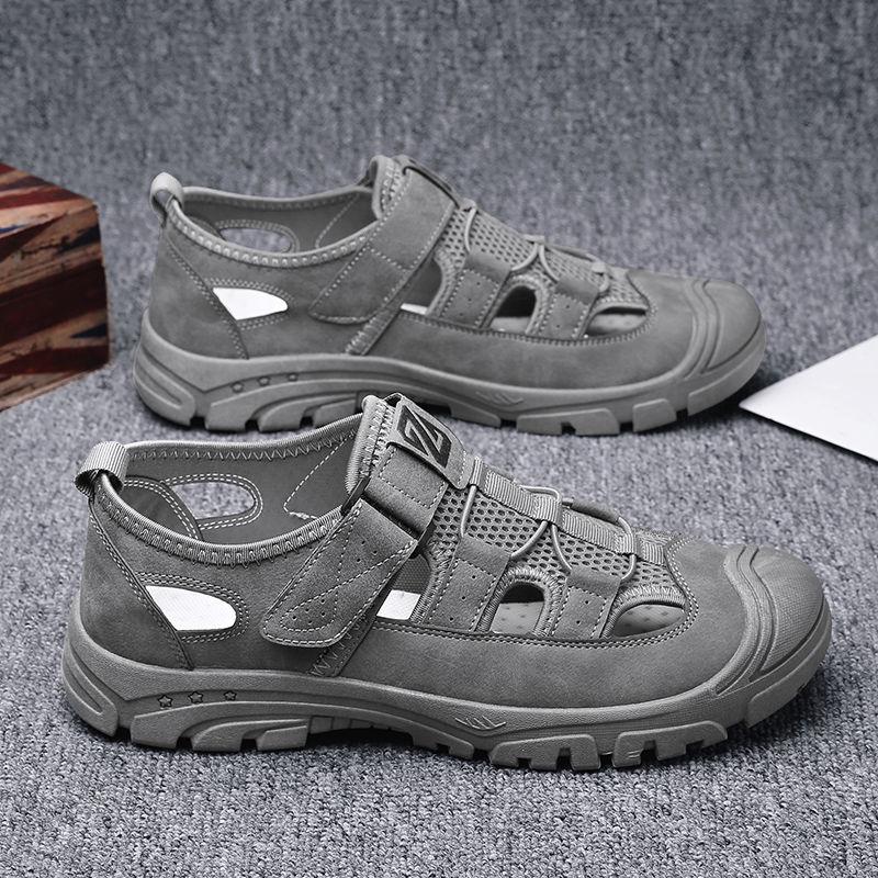 Summer Breathable Beach Mesh Sandals Men's Outdoor Sports and Leisure Net Shoes