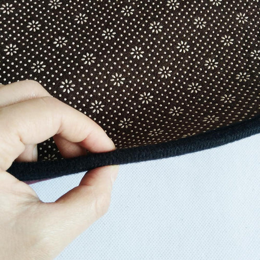 Cartoon Simple Round Carpet Moon Star Pattern Living Room Bedroom Hanging Basket Chair Non-slip Round Mat Carpet