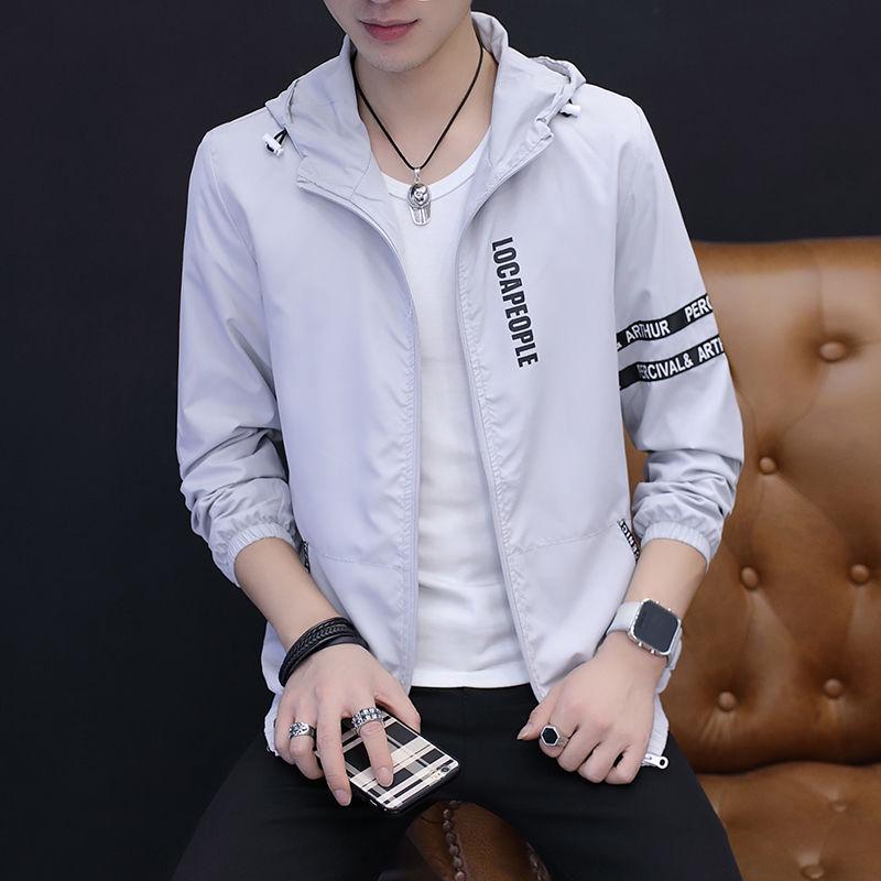 Men's Jacket Male Bomber Jacket Men Casual Baseball Collar Fashion Jacket Smooth Jacket Streetwear