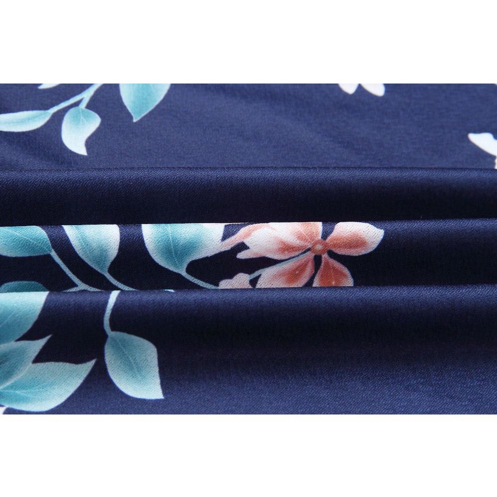 2019 Sexy Halter Backless Party Women Dress Hollow Out Beach Print Boho Dresses Dress