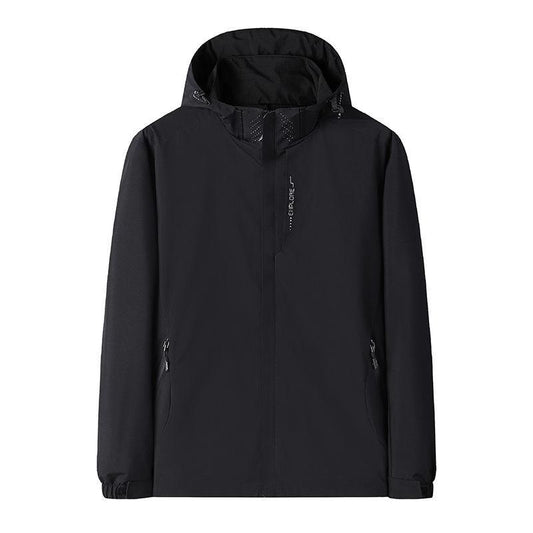 Autumn and Winter Outdoor Sports Men's and Women's Jackets Waterproof and Cold-proof Sunscreen Sports Jacket Windbreaker