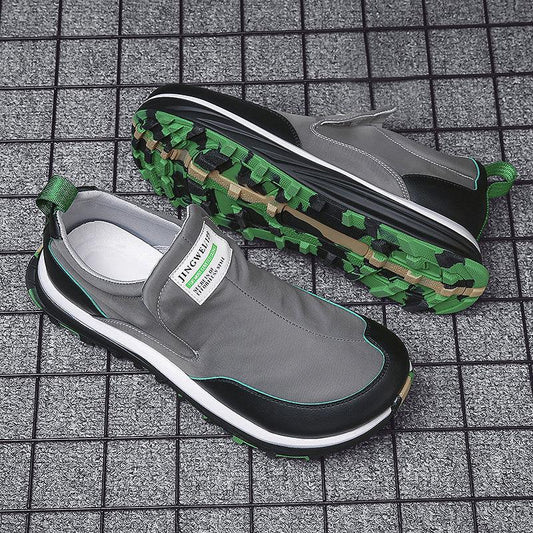 Leather Men Shoes Casual Shoes Men Sneakers Italian Breathable Leisure Male Footwear Homme