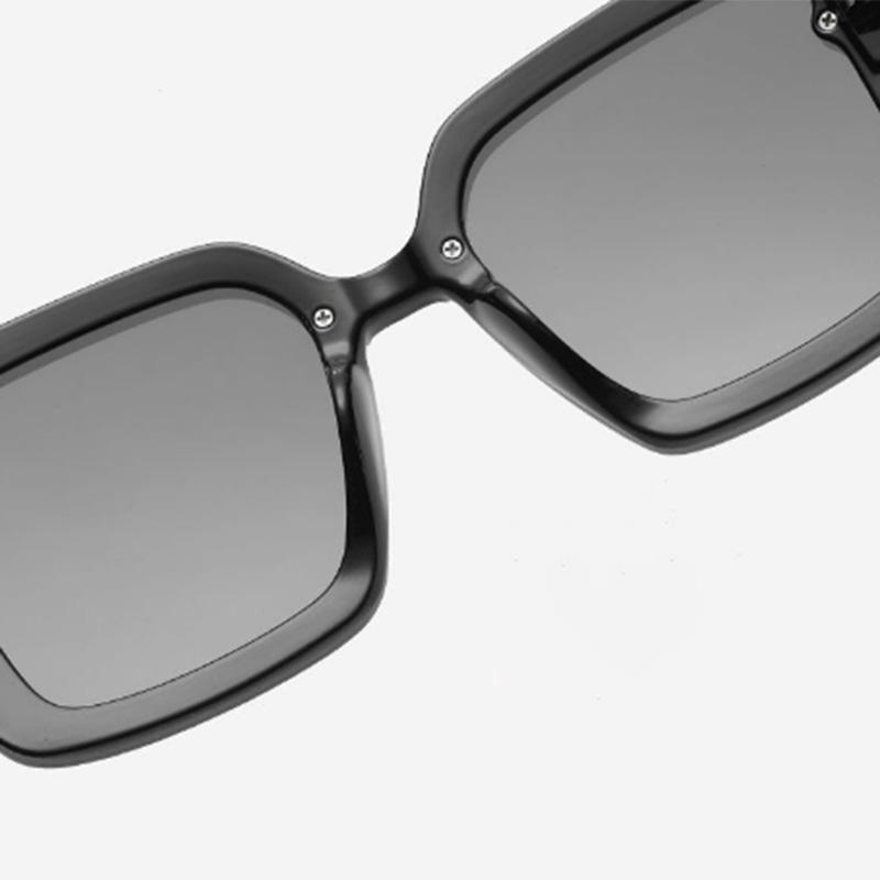 Square Large Frame Sunglasses Female Korean Version Outdoor Classic Sunglasses Tide Big Face Thin Male UV Protection