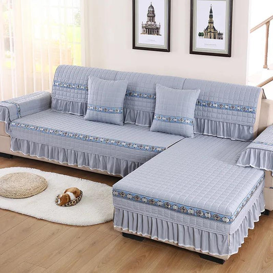 Four Seasons Universal Sofa Cushion European Modern Simple Non-slip Sofa Cushion Sofa Cover All Inclusive Living Room Combination Sofa Cover