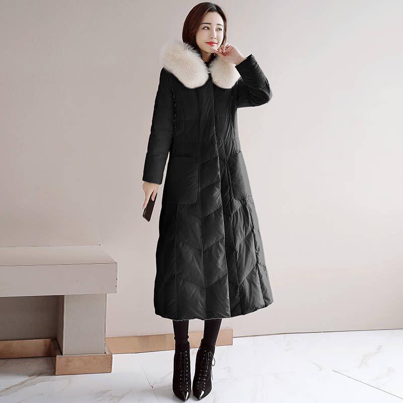 Trend Large size Down Winter Woman's Cotton clothing Winter Cold Long Sleeve Jacket