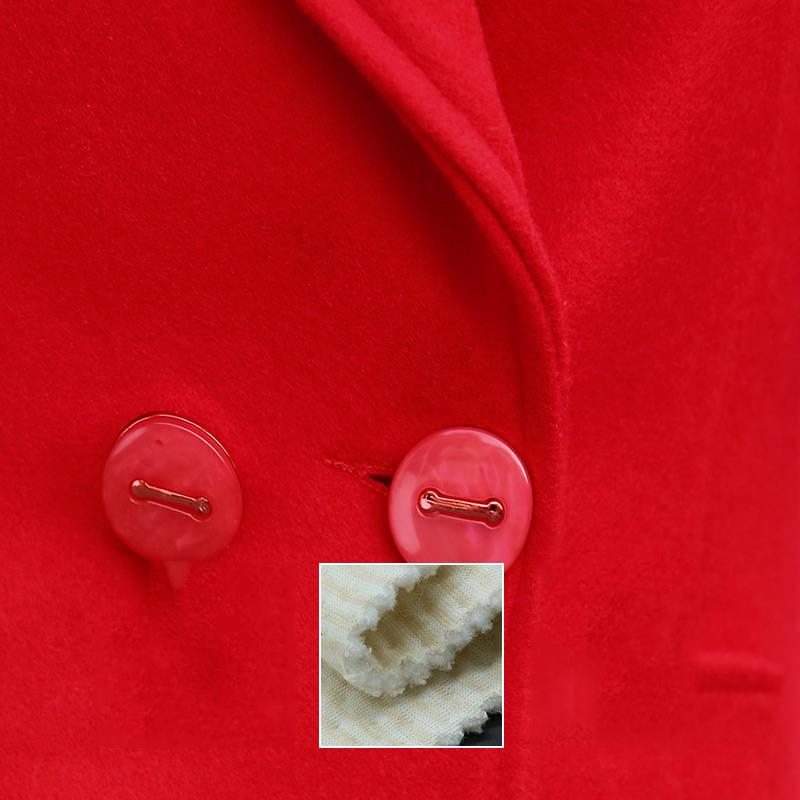 Women Woolen Coat Elegant Solid Overcoat Female 2019 Long Woolen Casual Coat Autumn Winter Blends