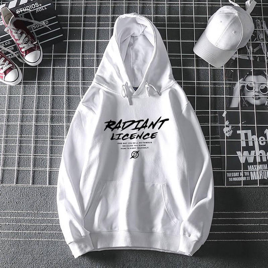 Men's Hoodie Cotton Printed Sweatshirt Street Hip Hop Plus Size Hoodie