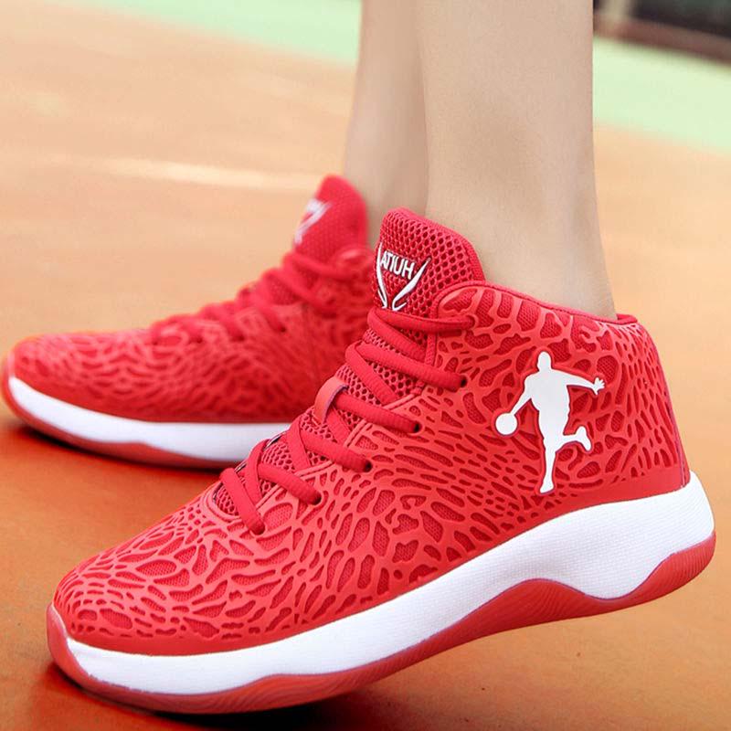 Size 35-45 Women High-top Sneakers Couples Basketball Shoes Men Non-slip Breathable Running Shoes